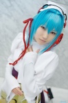blue_hair chouun cosplay dress hairband koihime_musou thighhighs yuuri_(shio274) rating:Safe score:0 user:nil!