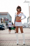 boots hairbow heo_yun_mi high_heels pantyhose race_queen skirt tubetop watch rating:Safe score:0 user:mock
