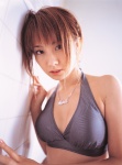 bathroom bikini_top cleavage swimsuit yamamoto_azusa rating:Safe score:1 user:nil!