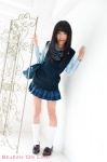 blouse bookbag hamada_yuri kneesocks pleated_skirt school_uniform skirt sweater_vest rating:Safe score:1 user:nil!