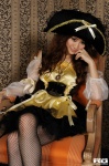 cosplay dress fishnet_pantyhose ogoshi_shihomi pantyhose pirate_costume pirate_hat rq-star_417 rating:Safe score:1 user:nil!