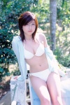 bikini blouse cleavage kojima_yurie open_clothes side-tie_bikini swimsuit rating:Safe score:0 user:nil!