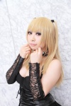 amane_misa blonde_hair choker cleavage cosplay death_note detached_sleeves dress tubakiazusa twintails rating:Safe score:0 user:pixymisa