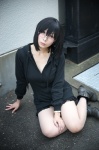 asuka bloomers boots cosplay durarara!! glasses hoodie sonohara_anri rating:Safe score:1 user:nil!