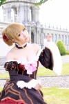 beatrice braid choker cleavage cosplay gown orange_hair saku umineko_no_naku_koro_ni rating:Safe score:0 user:nil!