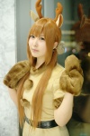 antlers cosplay dress narihara_riku original paw_gloves twintails rating:Safe score:0 user:pixymisa