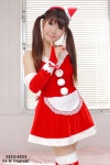 cosplay detached_sleeves dress hina leggings original santa_costume stocking_cap twintails rating:Safe score:1 user:nil!