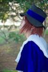 blouse blue_eyes cosplay hat neon red_hair rozen_maiden shawl souseiseki rating:Safe score:0 user:pixymisa