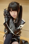 cosplay d.gray-man jacket lenalee_lee richi shorts thighhighs twintails rating:Safe score:0 user:nil!