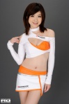 cleavage croptop miniskirt pantyhose race_queen rq-star_364 skirt yoshiho_araki rating:Safe score:2 user:nil!