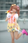 blouse boots cosplay gloves hairbows himemiya_mahore jumper kyary_pamyu_pamyu microphone ponponpon twintails rating:Safe score:4 user:nil!
