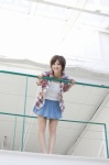 camisole flannel_shirt oriyama_miyu pleated_skirt skirt rating:Safe score:0 user:nil!