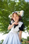animal_ears anya apron costume dog_ears maid maid_uniform rating:Safe score:0 user:nil!