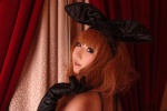 animal_ears bunny_ears collar corset cosplay elbow_gloves gloves original saku rating:Safe score:0 user:nil!