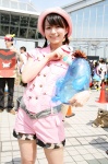 cosplay fishing_hat mana_(c76) morokoshi_taisou oneesan shorts twin_braids rating:Safe score:0 user:nil!