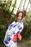 fan ponytail yamanaka_mayumi yukata rating:Safe score:0 user:nil!