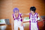 basketball_uniform cosplay crossplay himuro_tatsuya kuroko_no_basuke mogeta murasakibara_atsushi purple_hair zyonita rating:Safe score:0 user:pixymisa
