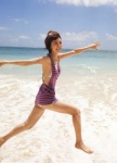 beach bikini mariko_2010 ocean shinoda_mariko side-tie_bikini swimsuit tank_top rating:Safe score:0 user:nil!