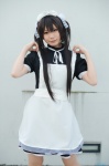 apron cosplay dress hairband k-on! nakano_azusa shima twintails waitress waitress_uniform rating:Safe score:2 user:nil!