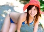 bikini cleavage passion_fruit straw_hat swimsuit tatsumi_natsuko rating:Safe score:0 user:nil!