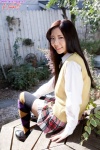 argyle_legwear blouse nishihama_fuuka pleated_skirt school_uniform skirt sweater_vest thighhighs zettai_ryouiki rating:Safe score:0 user:nil!