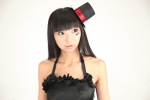 akiyama_mio cosplay dress fingerless_gloves gloves k-on! necoco one_glove top_hat rating:Safe score:0 user:nil!