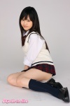 ass blouse costume kneesocks pleated_skirt school_uniform skirt sweater_vest yasuhara_sayaka rating:Safe score:0 user:nil!