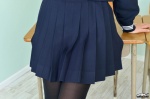 4k-star_110 ando_chihiro black_legwear pantyhose pleated_skirt sailor_uniform school_uniform skirt rating:Safe score:0 user:nil!