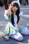 apron cosplay hairband maid maid_uniform matsuri original thighhighs twintails rating:Safe score:0 user:pixymisa