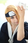 ari blonde_hair cosplay deidara handmouth headband naruto rating:Safe score:0 user:nil!