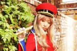 band_uniform blazer cosplay gloves hat macross macross_frontier microphone multi-colored_hair sachi_budou sheryl_nome rating:Safe score:0 user:nil!