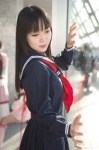cosplay ichigo_100 pleated_skirt sailor_uniform school_uniform shiki skirt toujou_aya rating:Safe score:0 user:nil!