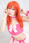 camisole chii choker cosplay croptop harune_aira miniskirt orange_hair pretty_rhythm_aurora_dream skirt rating:Safe score:0 user:pixymisa