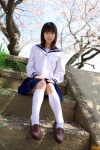 bookbag kneesocks niimi_nanako pleated_skirt sailor_uniform school_uniform skirt rating:Safe score:1 user:nil!