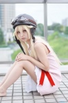 bakemonogatari cosplay dress goggles helmet oshino_shinobu sakuya_mikoto rating:Safe score:2 user:nil!
