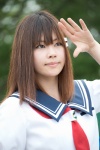 blouse cosplay hair_clip niimi_haruka photo_kano sailor_uniform scarf school_uniform yuu_(ii) rating:Safe score:0 user:pixymisa