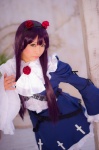 blouse cosplay gokou_ruri hairband mashiro_yuki miniskirt ore_no_imouto_ga_konna_ni_kawaii_wake_ga_nai purple_hair shawl skirt rating:Safe score:0 user:nil!