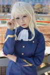 blonde_hair blouse cosplay glasses military_uniform perrine-h_clostermann strike_witches suu rating:Safe score:0 user:nil!