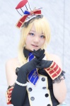 ayase_eri blonde_hair camisole cosplay gloves love_live!_school_idol_project nanahashi_sui ponytail top_hat rating:Safe score:0 user:nil!