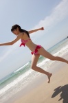 beach bikini hello_project_digital_books_80 maeda_yuuka ocean side-tie_bikini swimsuit rating:Safe score:0 user:nil!
