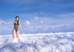 akiyama_rina ocean one-piece_swimsuit paradise_lost swimsuit wet rating:Safe score:2 user:nil!