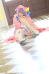 amatsuka_miyu cosplay dress hat patchouli_knowledge purple_hair robe thighhighs touhou rating:Safe score:0 user:nil!