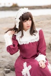 beach cosplay dress habit lolita_(phot) nagisa_mark-02 nun ocean original rating:Safe score:1 user:nil!