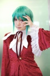asellus blouse cape cosplay green_hair ibara saga_frontier tie rating:Safe score:0 user:nil!