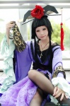 anita cosplay d.gray-man garter_belt gown rose scarf shirayuki_himeno thighhighs rating:Safe score:2 user:nil!