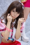 bow cosplay croptop hairbow idolmaster idolmaster_cinderella_girls maitako shimamura_uzuki tiered_skirt wristband rating:Safe score:0 user:pixymisa