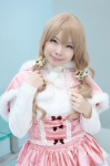 blonde_hair blouse capelet cosplay hiyori jumper tagme_character tagme_series twintails rating:Safe score:0 user:nil!