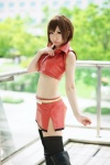 boots cosplay croptop meiko miniskirt pantyhose skirt thighhighs tsuzuki_rui vest vocaloid zettai_ryouiki rating:Safe score:1 user:nil!