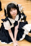 apron cosplay kaieda_kae maid maid_uniform original thighhighs twintails rating:Safe score:2 user:nil!