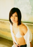 bikini_top blouse first_love matsuyama_mami miniskirt open_clothes skirt swimsuit rating:Safe score:0 user:nil!